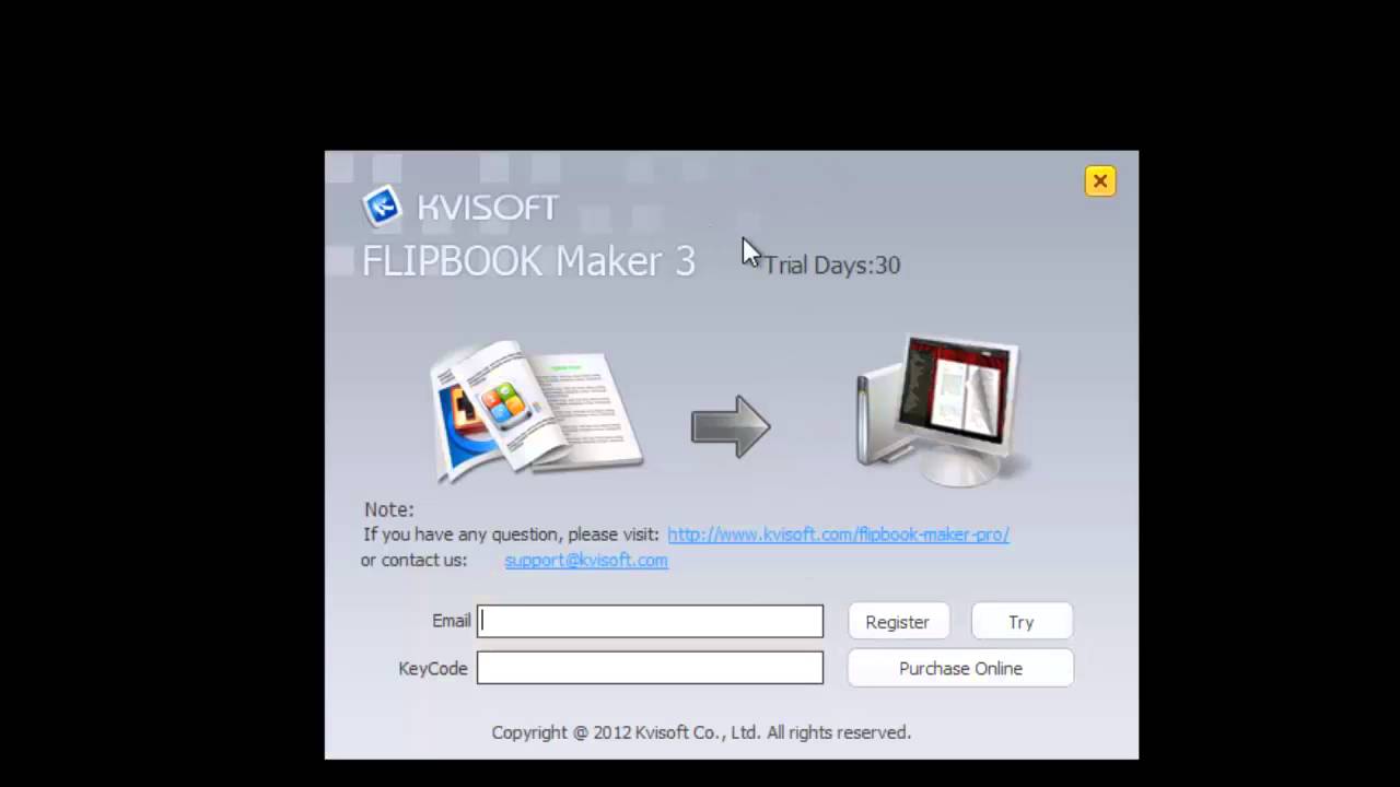 Kvisoft FlipBook Maker Pro. V3.6.10 KeyGen